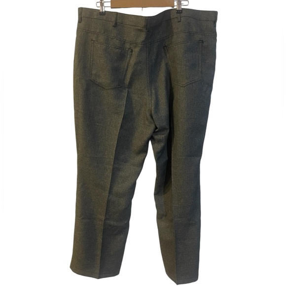 Haband's Fit Forever Mens Big and Tall Dress Pants Adjustable Waist Size 44 - Picture 2 of 9